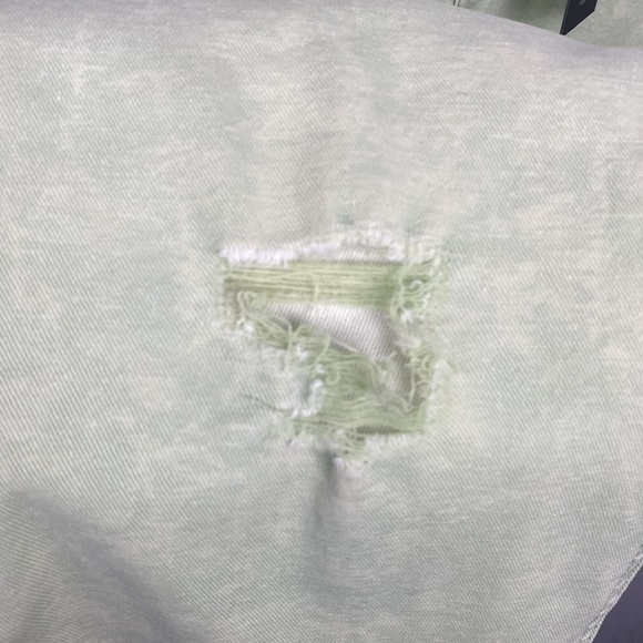 Kut From The Kloth Pastel Green Acid Wash Rachel Mom Jeans - NWT - Size 4 - Picture 8 of 15